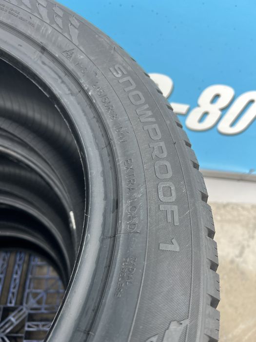 245/50r18 Nokian Snowproof1 шини нові зимові комплект