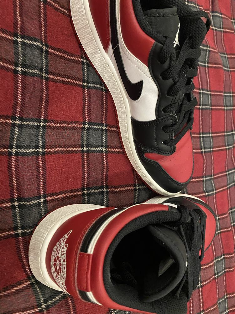 Air jordan 1 low vermelho