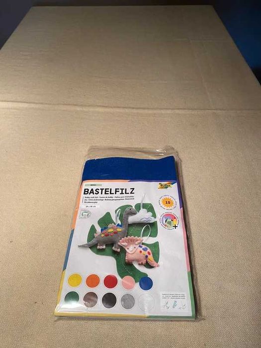 Zestaw Filcu Dekoracyjnego do Zrobienia Dinozaura Zabawka M08