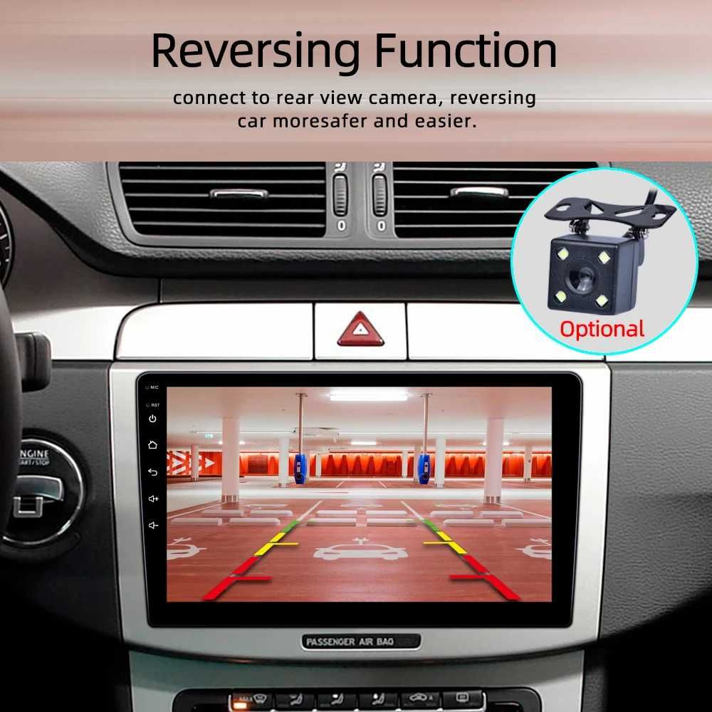 Rádio carro com LCD Touch 9''Android GPS Bluetooth USB WIFI 32GB NOVO