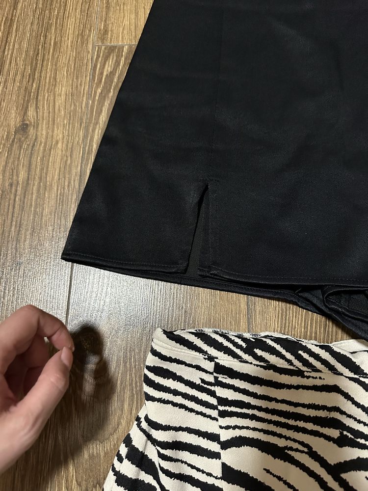 Юбка шорти zara шорты с разрезом