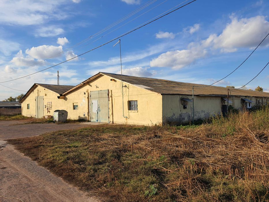 Склад 400-825м в тч холодильник 50м, с. Вороньков.