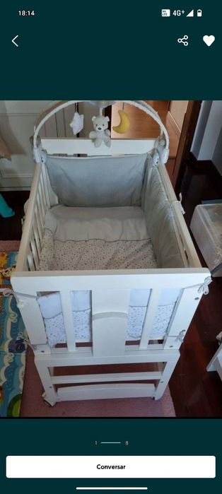 Berço Minicuna Allegro 5 em 1