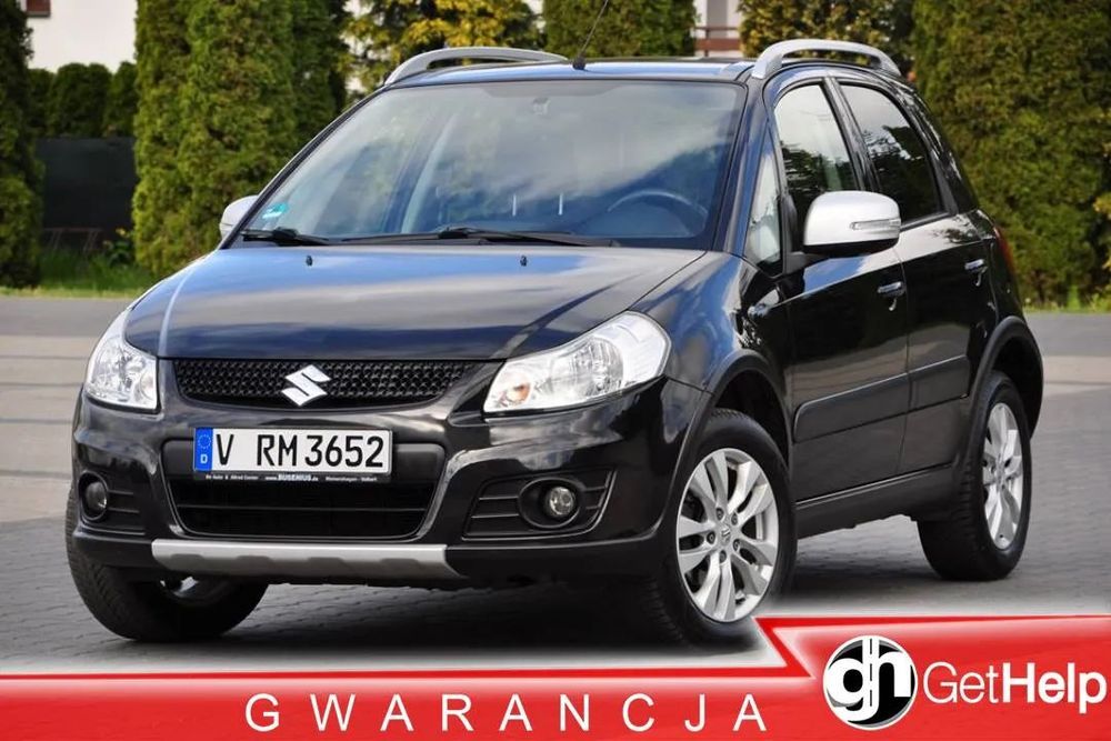 Suzuki SX4 1,6 Benz 120KM 4x4 Navi Alufelgi Hak 1Wł. Klimatronik Super Stan z DE