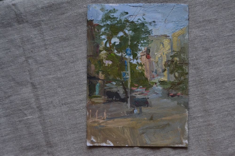 «Пейзажний етюд. Олімпійська»