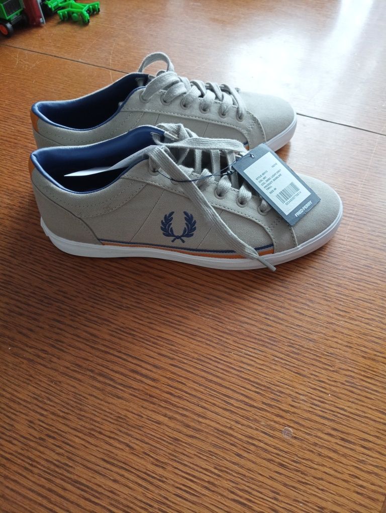 Buty Fred Perry Baseline Twill 39 Nowe oryginalne