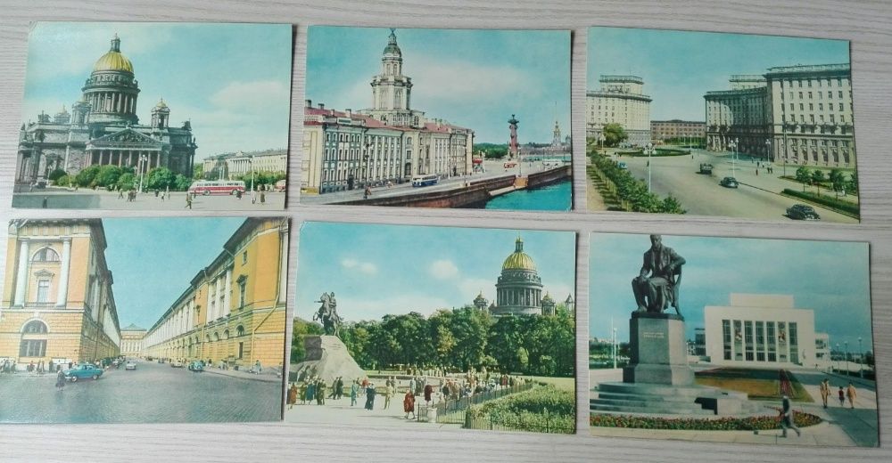 Leningrad / 24 pocztówki / 1964