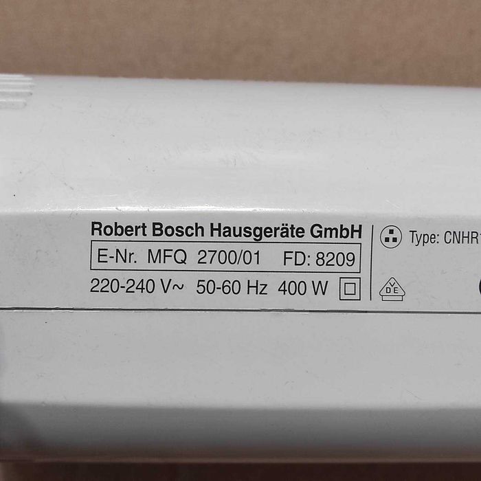 Миксер Bosch MFQ2700 Turbofix 400W