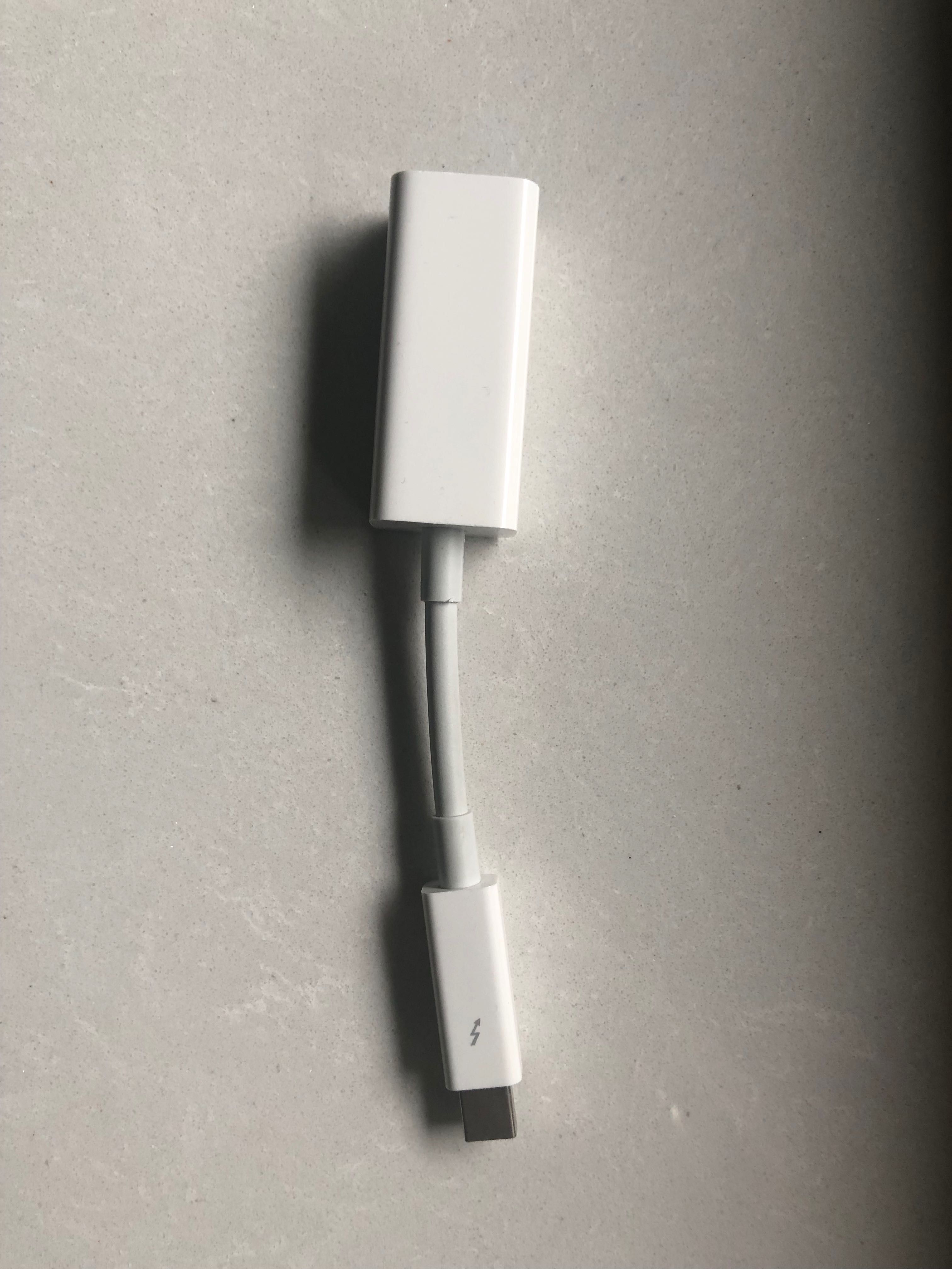 Apple adapter Thunderbolt na port Gigabit Ethernet A1433