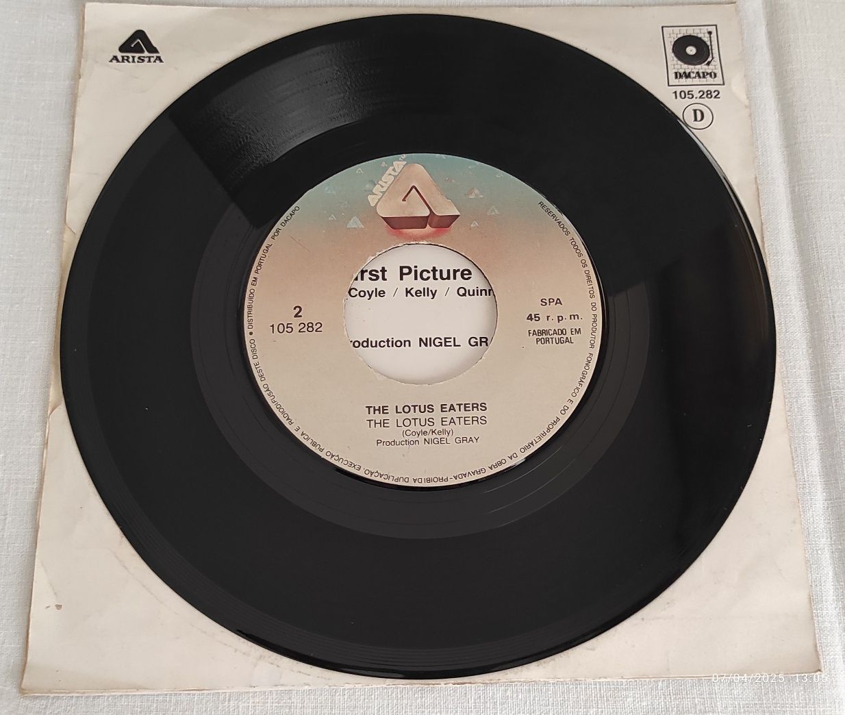 The Lotus Eaters - The First Picture Of You - Single