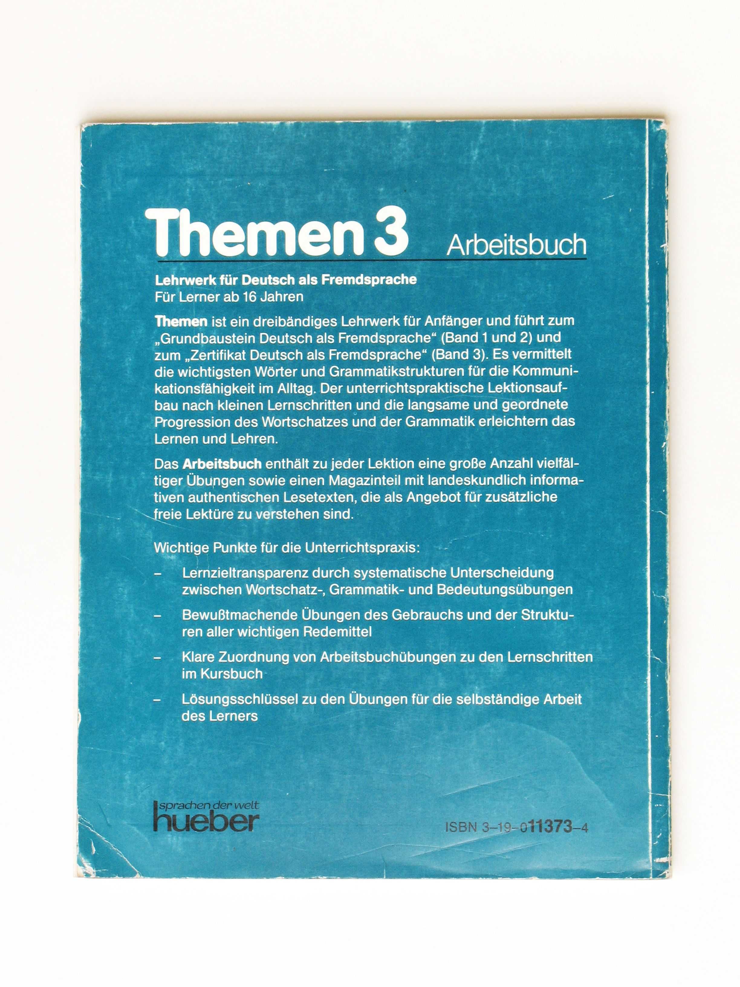 Themen 3. Arbeitsbuch - Heicko Bock, Jutta Muller