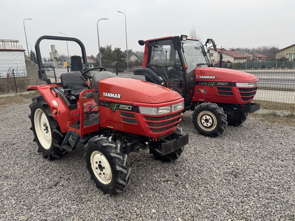 Traktorek traktor ogrodniczy Yanmar AF250 | Wspomaganie | Rewers | 4x4