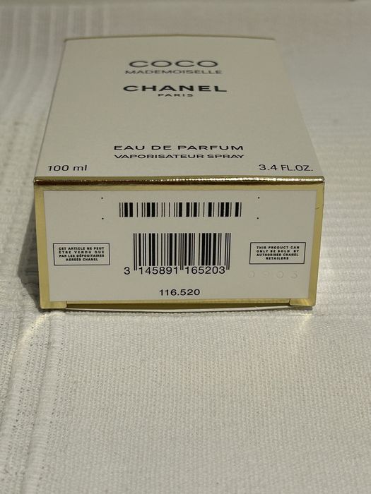 Coco chanel mademoiselle oryginalne perfumy 100ml i balsam 200ml