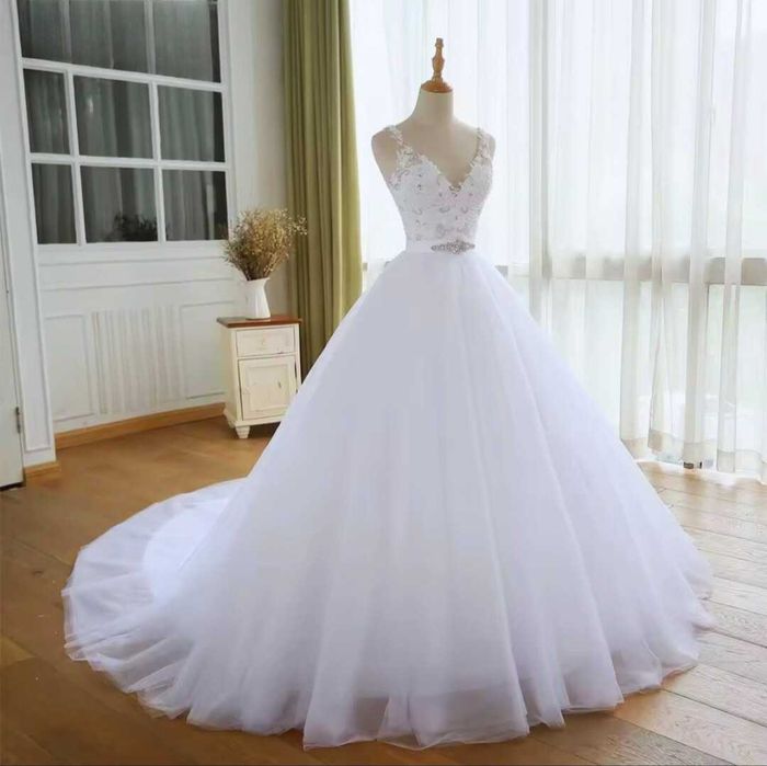 Vestido de noiva modelo princesa