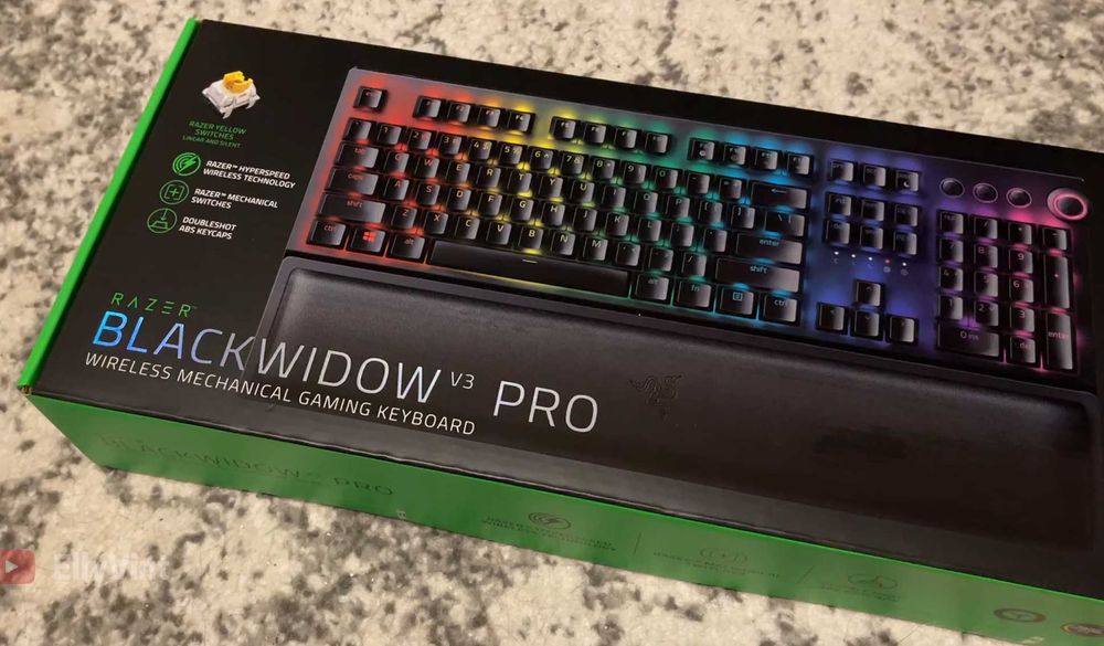 Teclado Mecanico Razer BlackWidow V3 Pro Wireless & Wired & Bluetooth