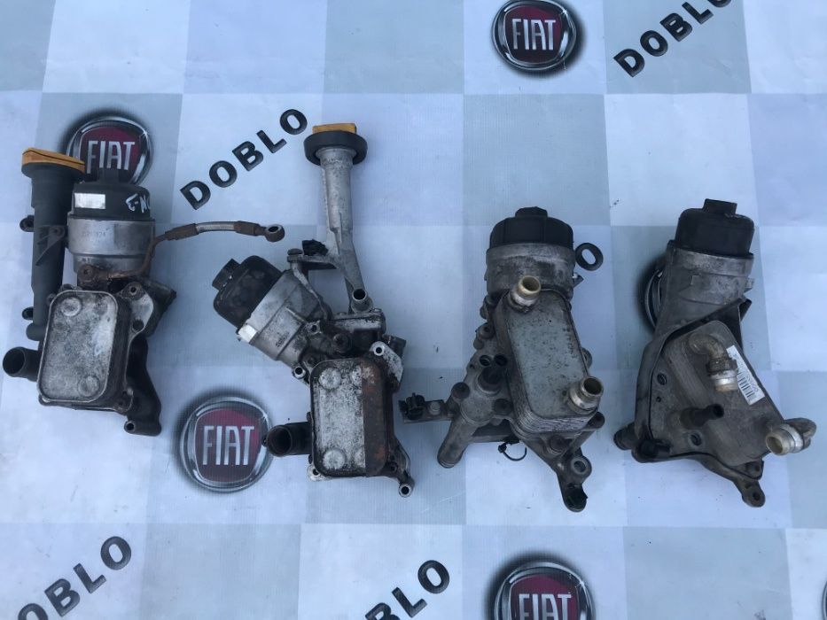 Корпус масляного теплообменник 1.3 1.6 1.9 Doblo Добло Combo Punto 0
