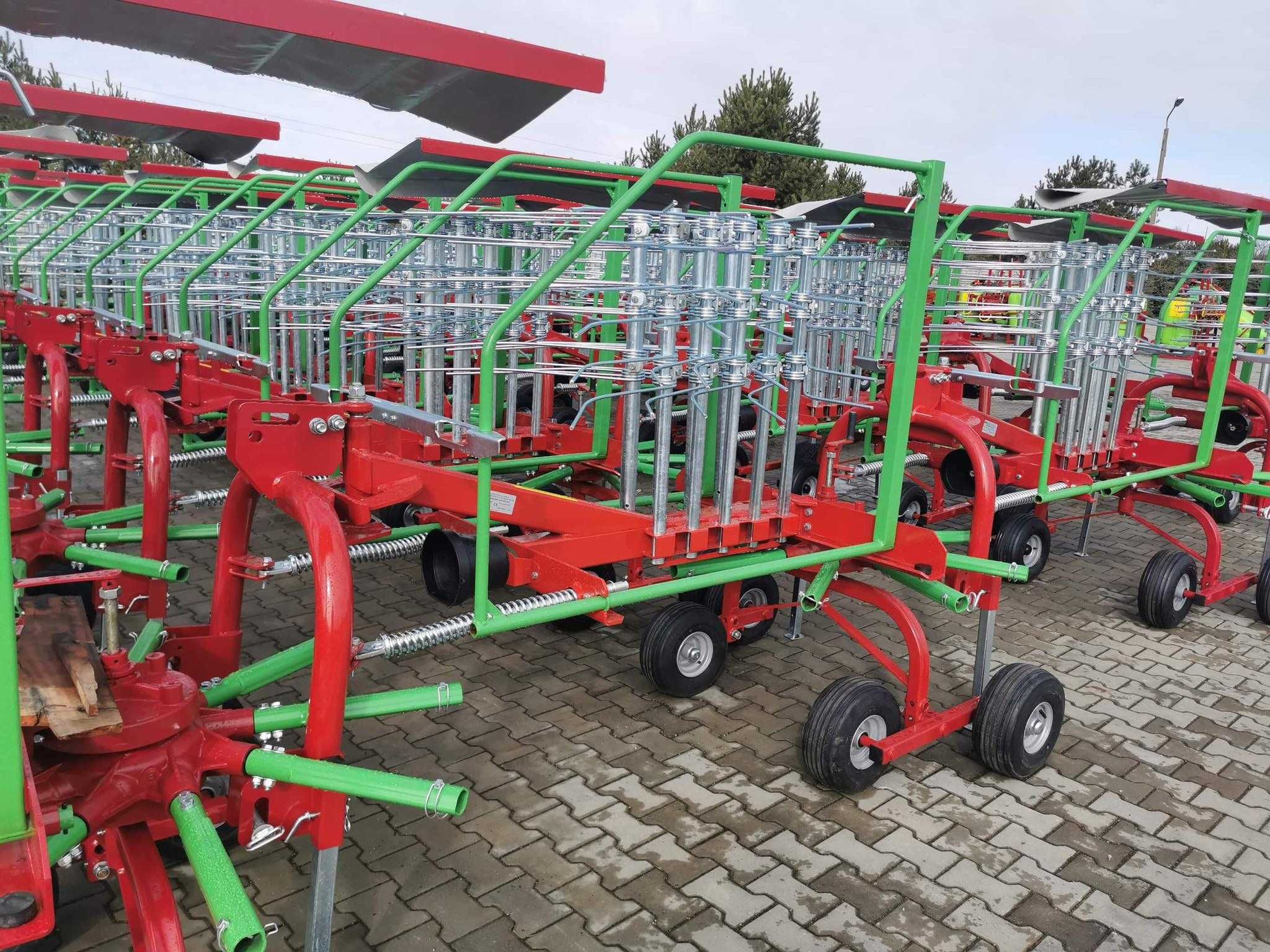Zgrabiarka Karuzelowa Promar 3,5m 4,1m Tandem, wałek dostawa gratis
