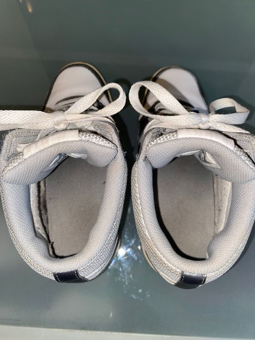 Nike Force Sky High Wedge White/Metallic Silver/Grey 38