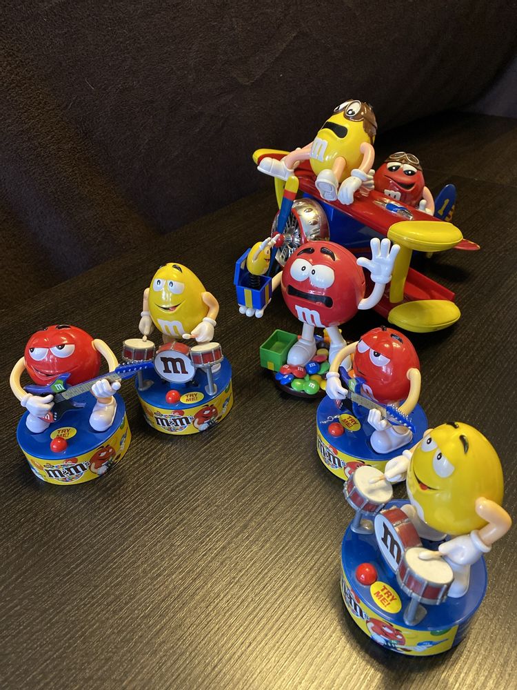 Игрушки M&Ms, диспенсоры для конфет, музыканты, фонарик