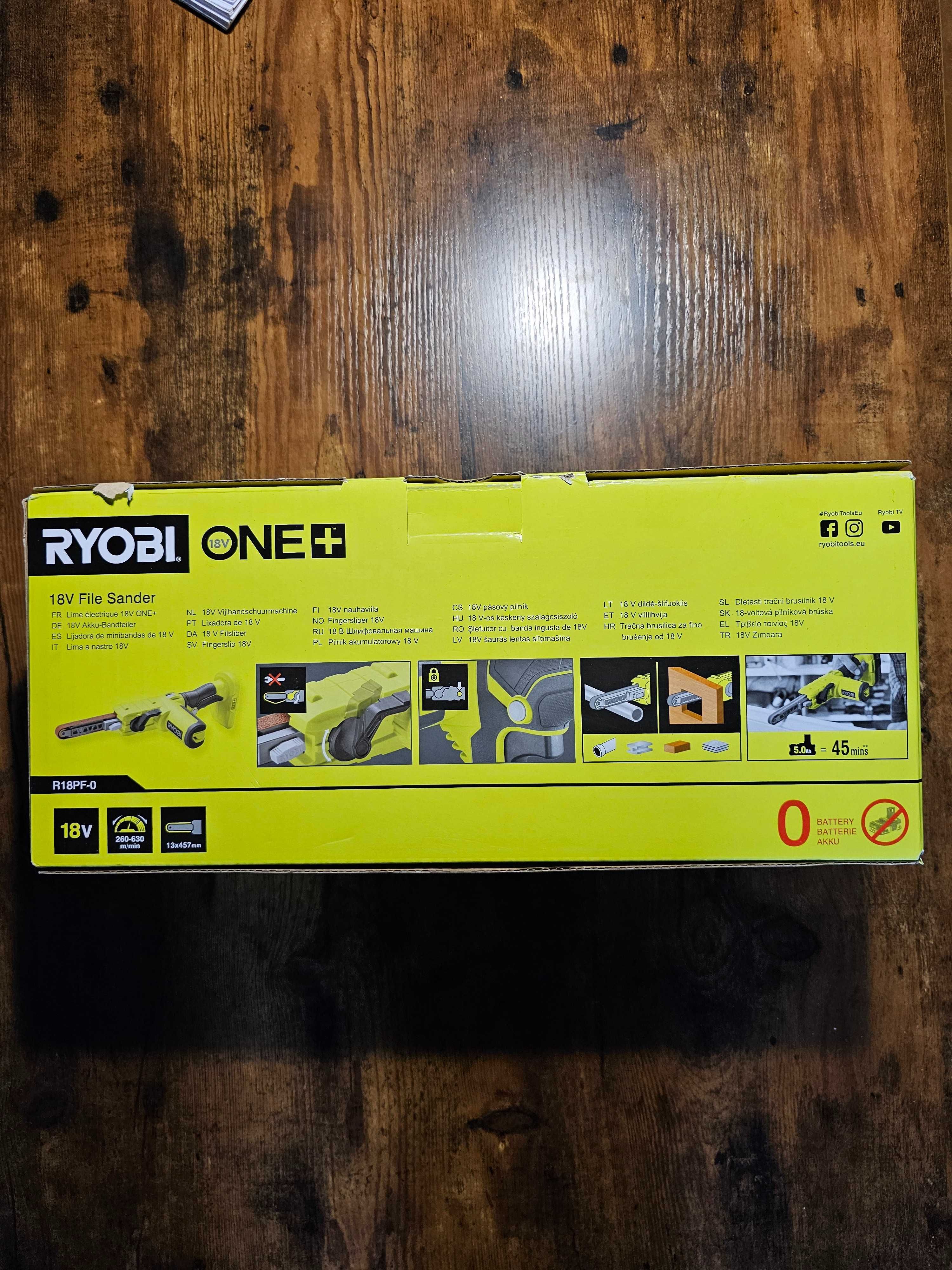 Ryobi One+
Szlifierka ręczna R18PF-0 18 V