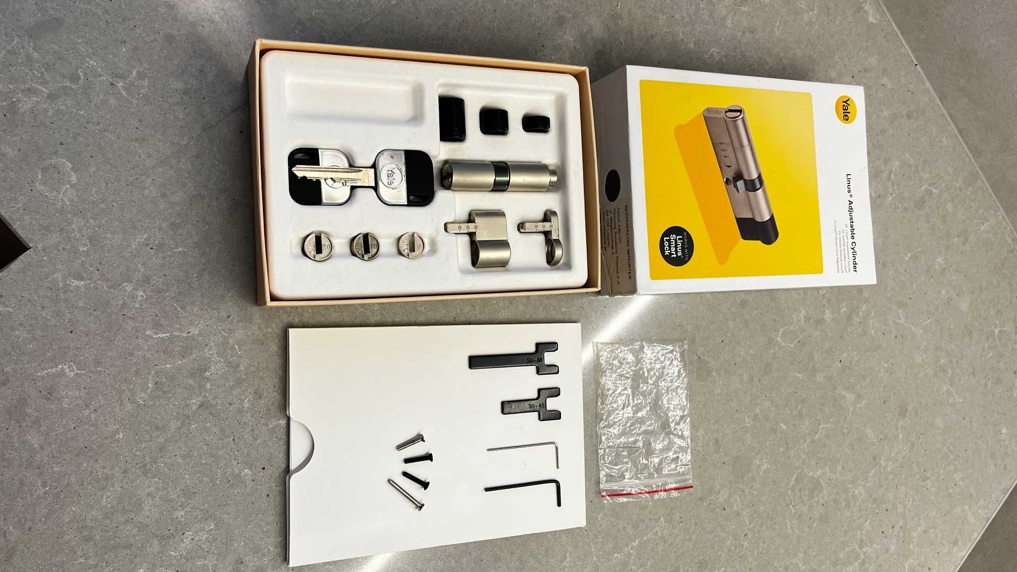 Yale Linus Smart Lock L1 - kompletny (zamek+wkładka+mostek+klawiatura)