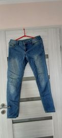 Spodnie jeansowe dżinsowe dziny rurki M S. Y.F.K