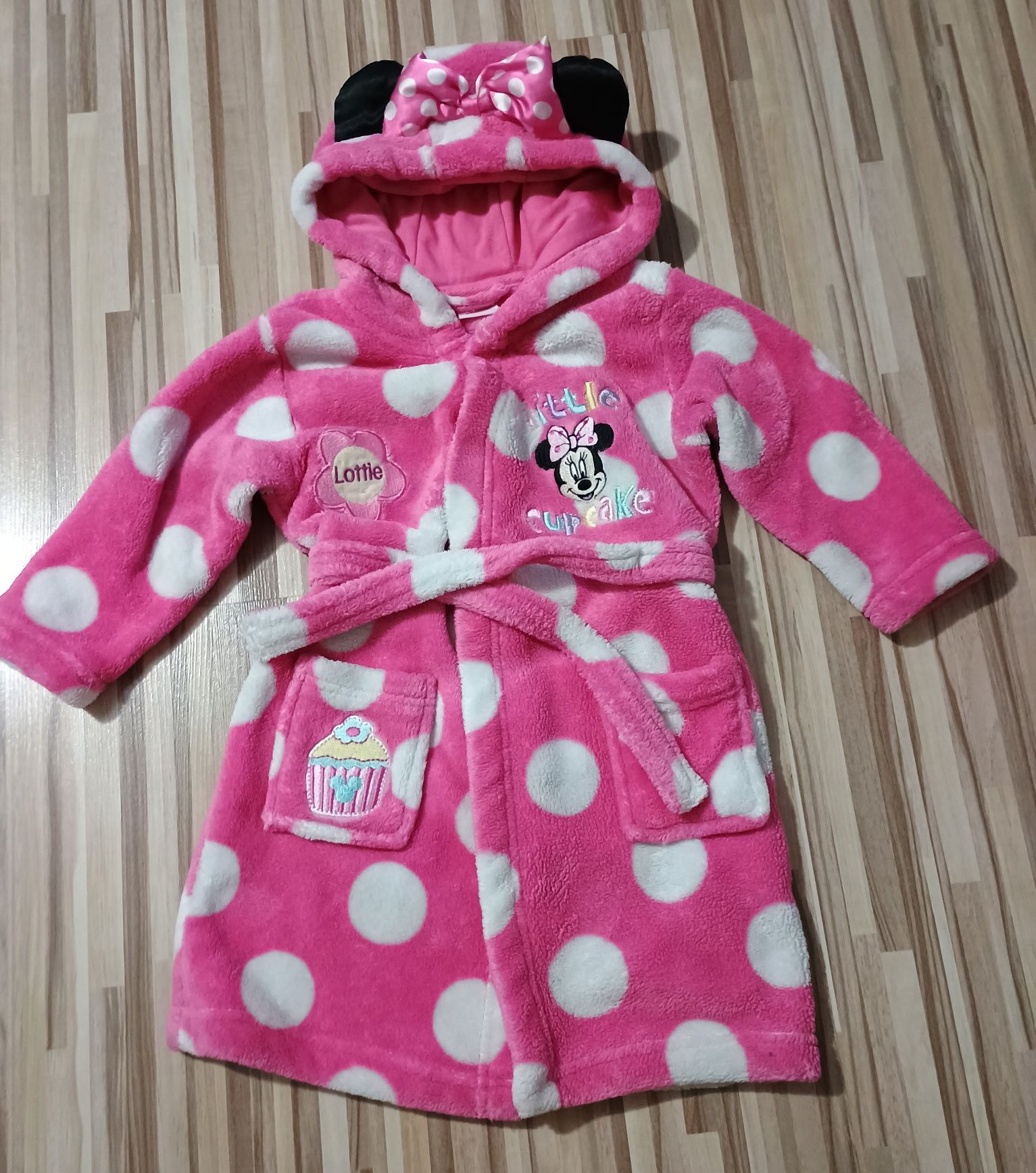 Szlafrok Minnie dziewczęcy