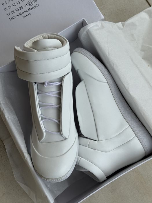 ФОТО РЕАЛ‼️ Чоловічі кросівки Maison Margiela FUTURE White HIGH білі