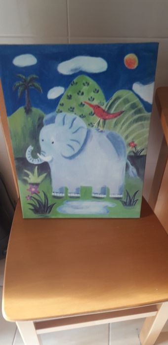 Quadro de criança