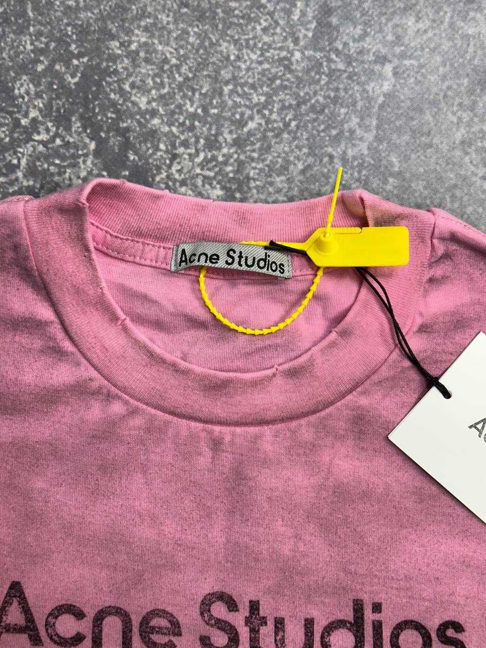 Acne Studios STOCKHOLM 1996 лонгслів лонгслив футболка рожева S M.