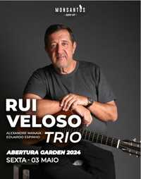 2 bilhetes Concerto Rui Veloso + Trio de Guitarras