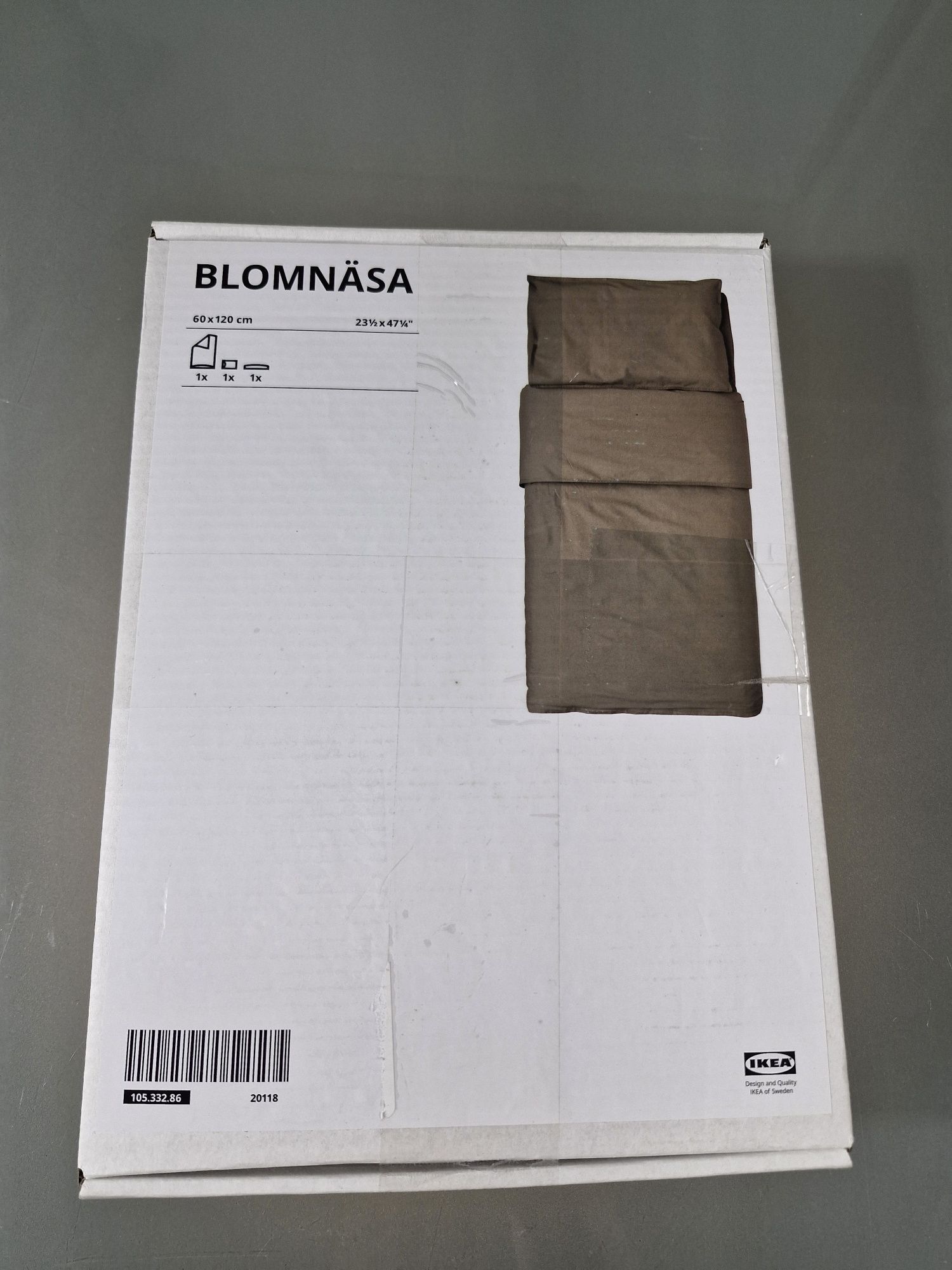 IKEA Blomnasa 3 el. Komplet Dziecięcej Pościeli 60x120