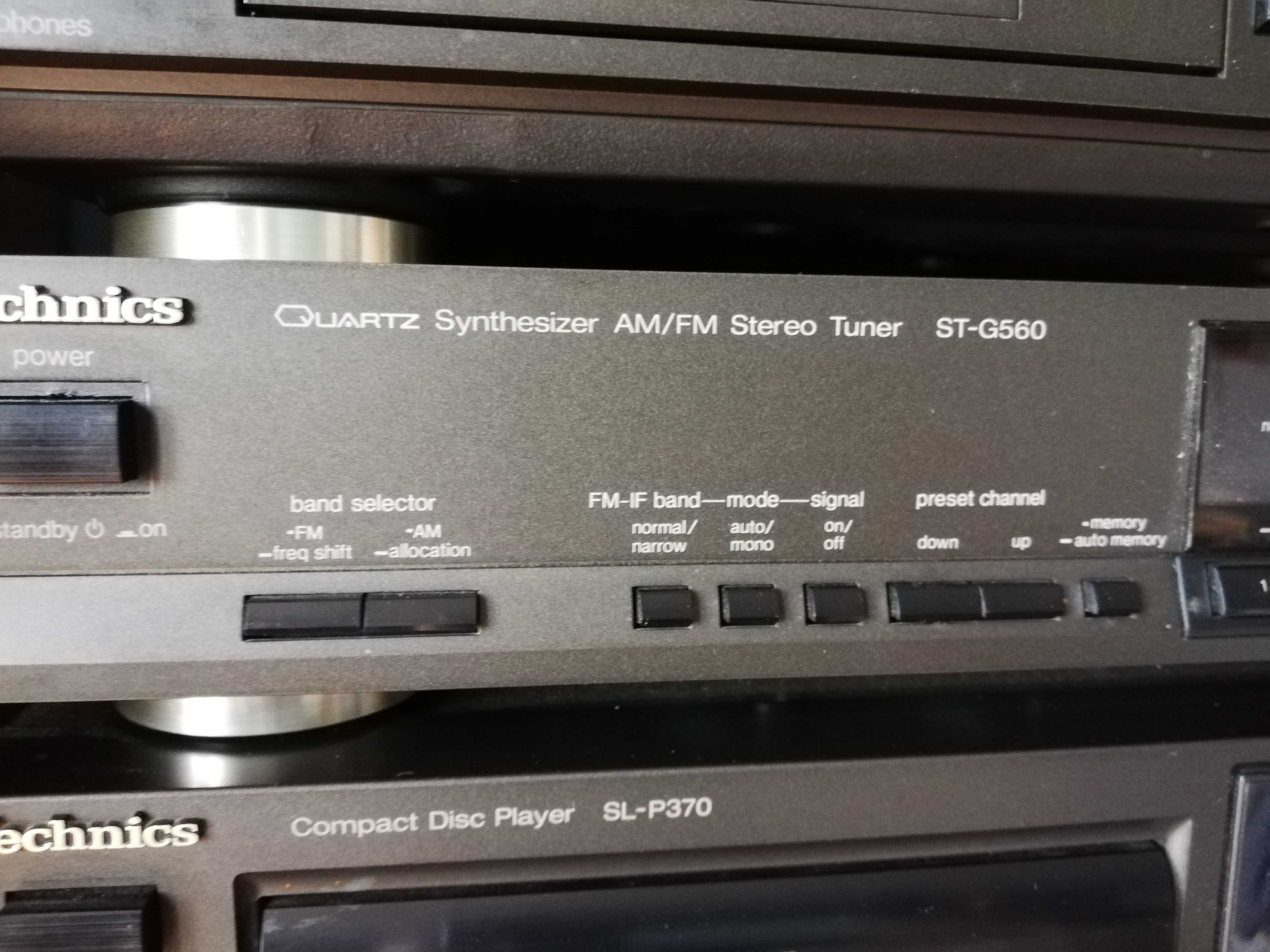 Technics zestaw stereo wieża Class AA wzmacniacz tuner CD deck