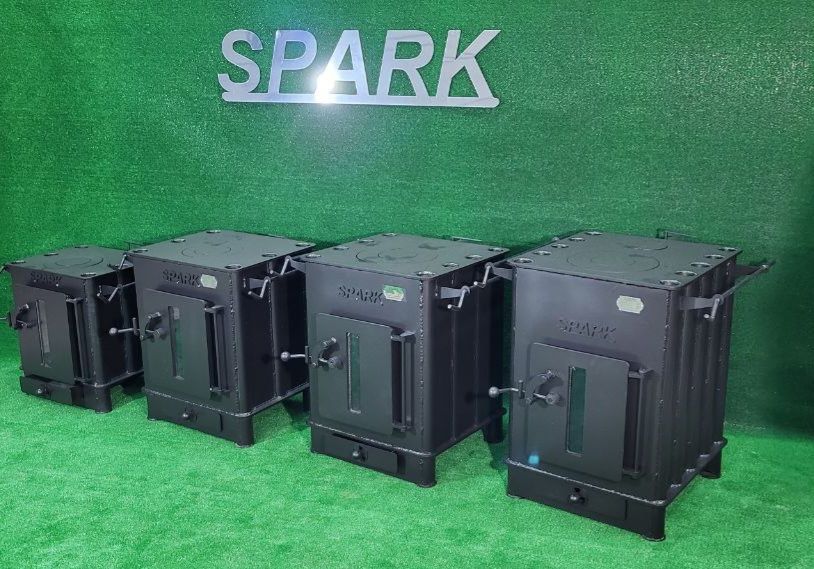 Булерян, буржуйки на різну площу.