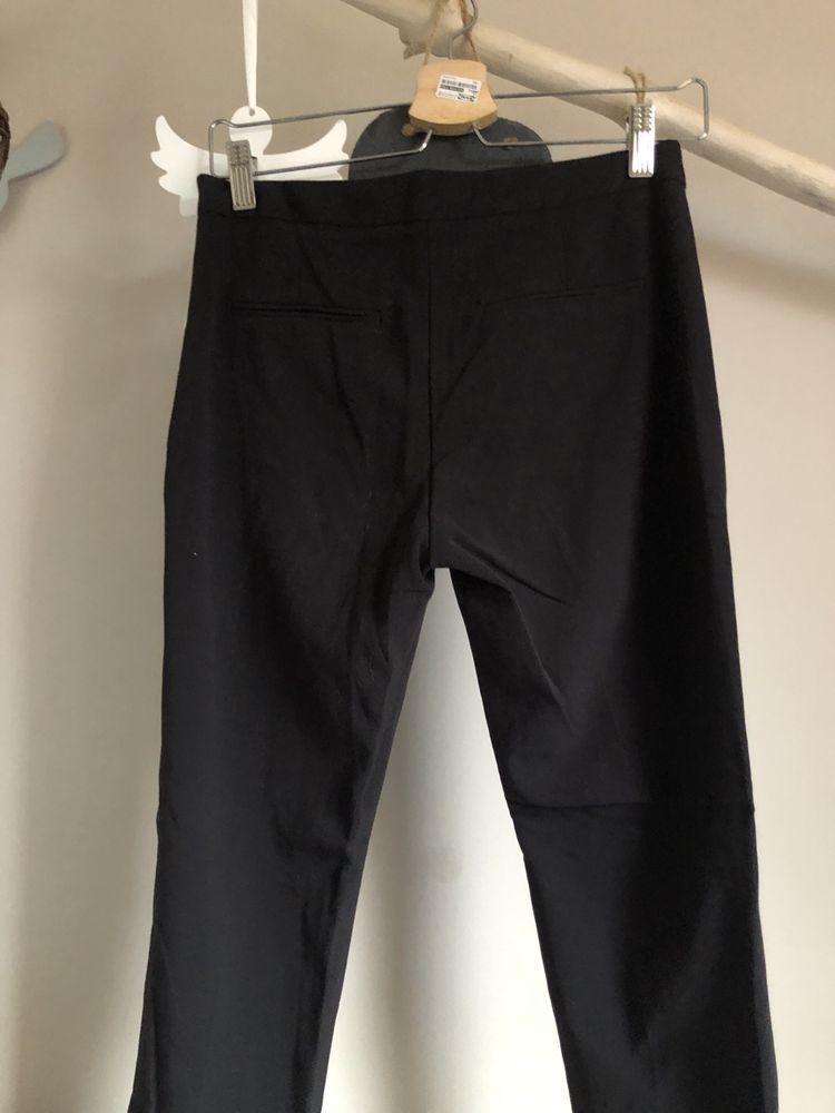 Eleganckie czarne spodnie Terranova  damskie r.S (36)