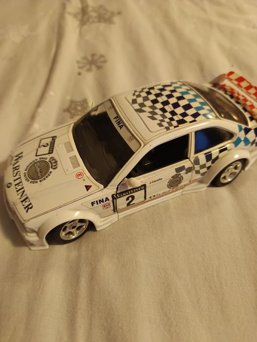 BMW M3 m power burago maisto samochód model samochodzik 1/24