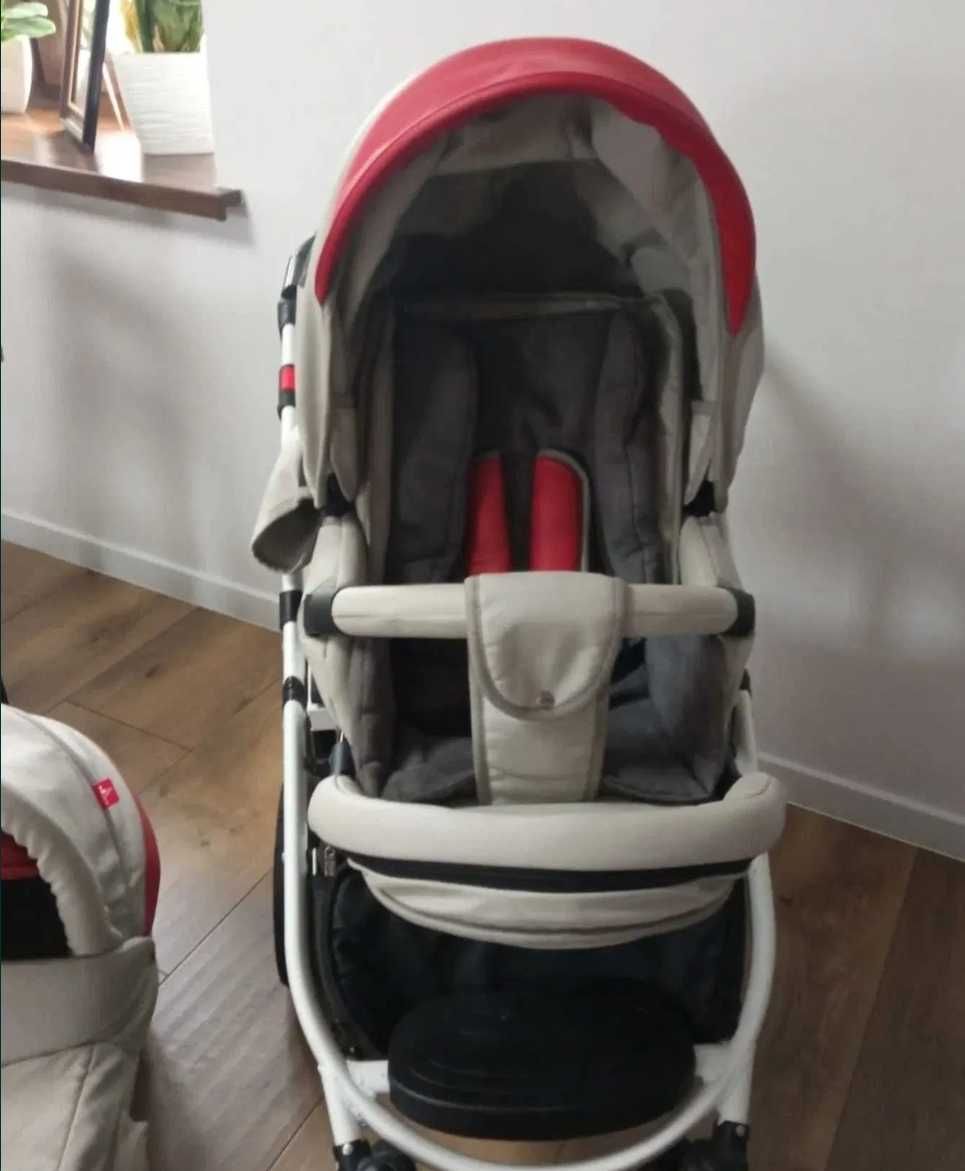 Wozek 3 w 1 plus gratis siodelko