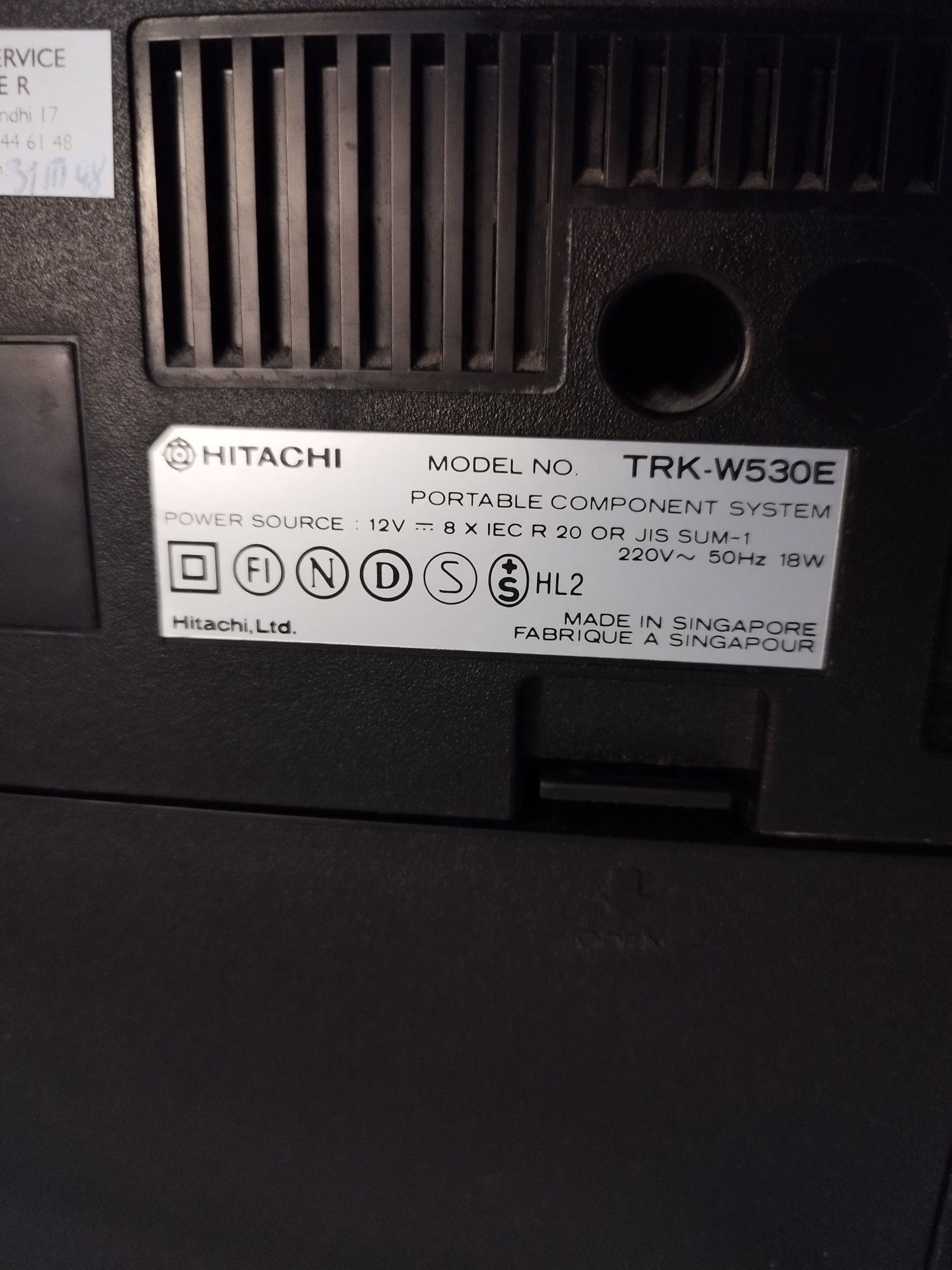 Radio Hitachi YRK