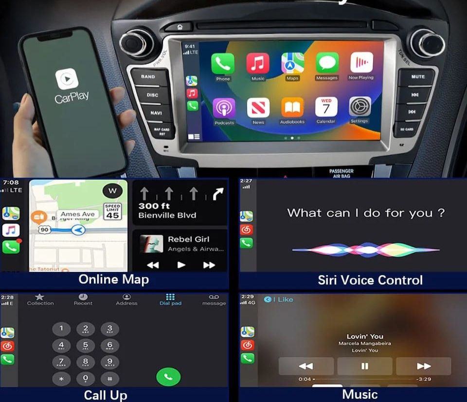 Radio nawigacja HYUNDAI i35 Navi Gps Android system