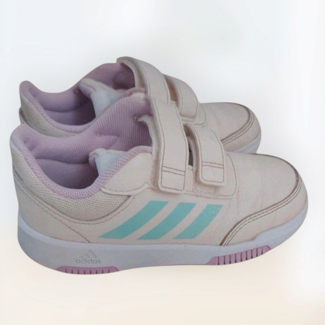 Buty adidas w kolorze ecru  dla dziewczynki r 27