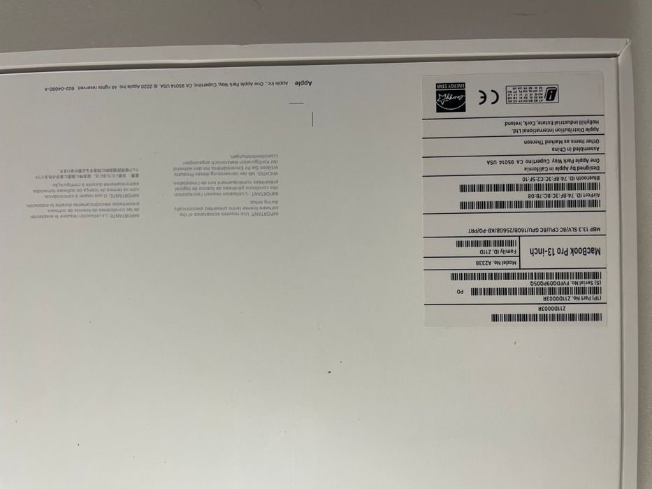 Macbook Pro 13-inch NOVO