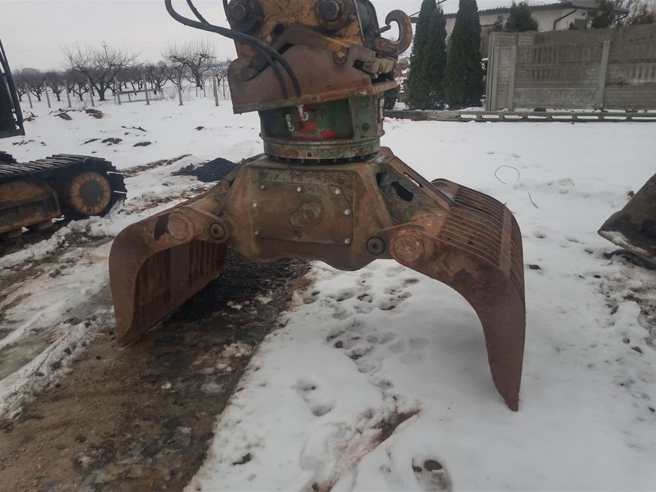 Chwytak sortujacy , wyburzeniowy