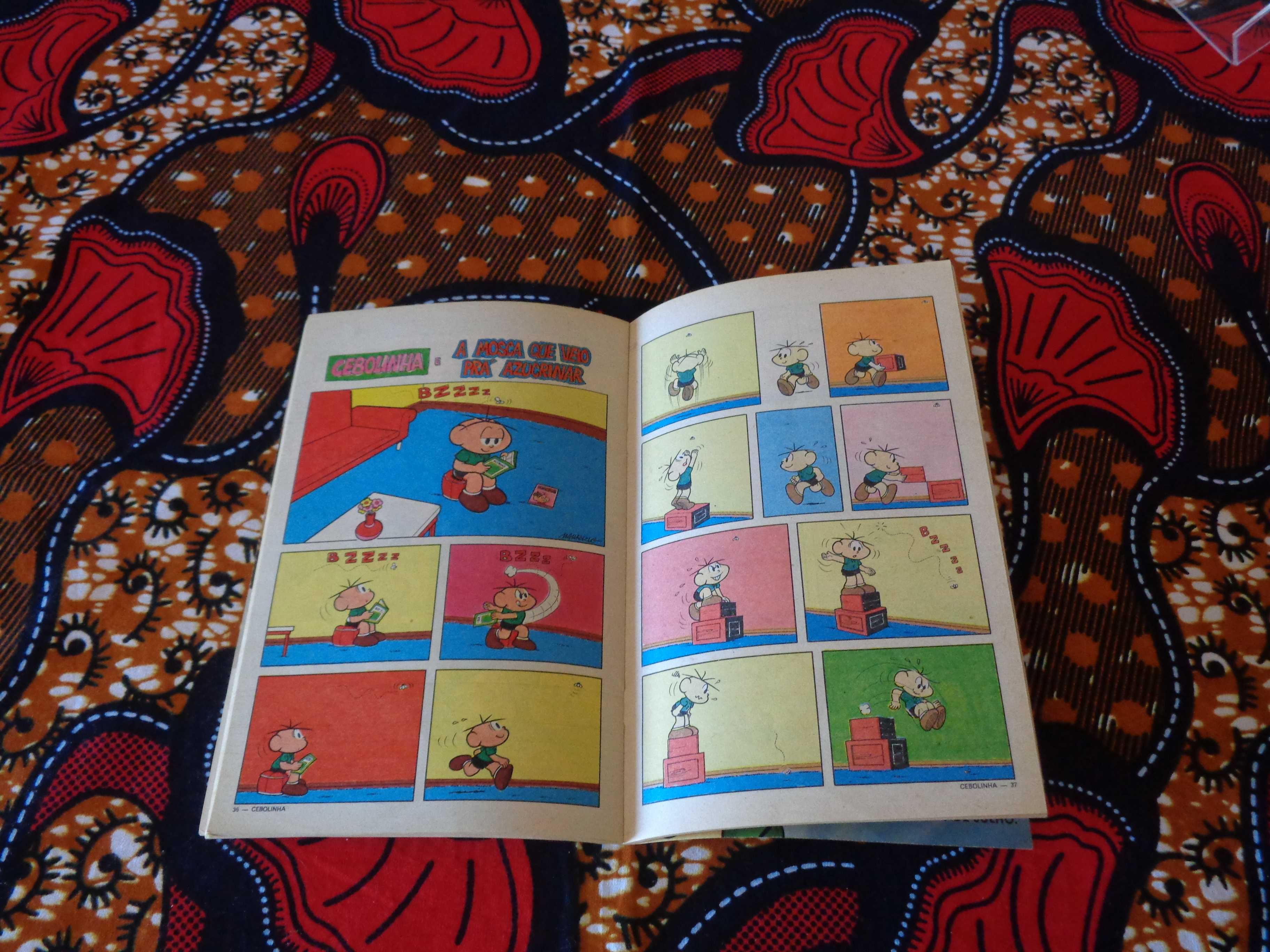 Cebolinha. Números 7 e 19. Editora Abril. Portes Incluídos.