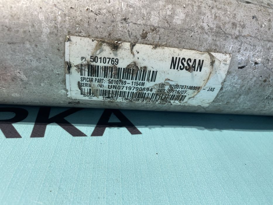 Кардан Navara D40 карданний вал 5010769 Навара Д40 2.5