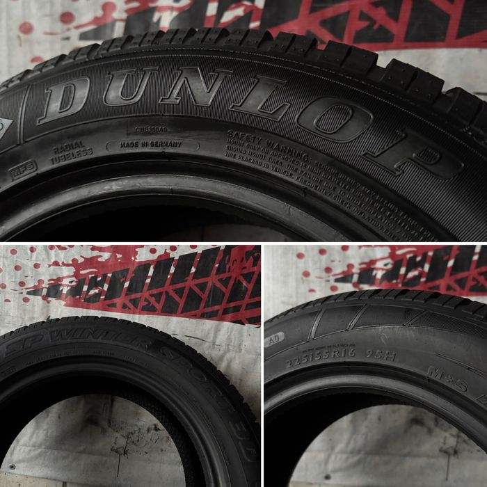 225/55/16 Dunlop Winter Sport зимові шини 225 55 R16 резина