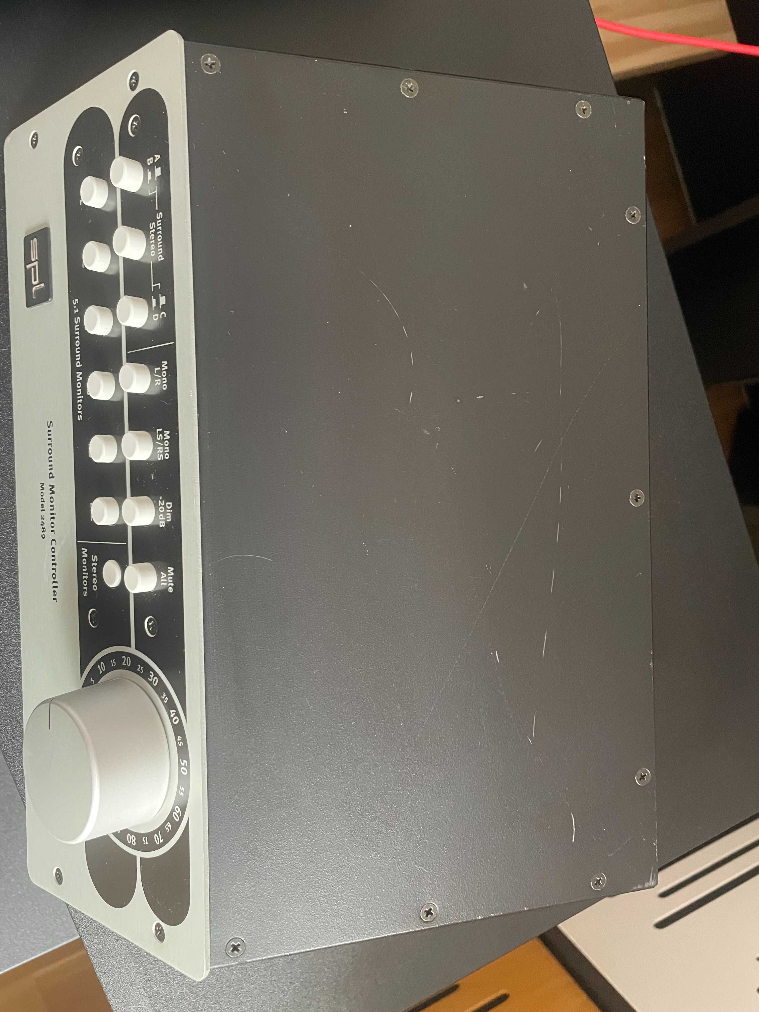 SPL SMC Model 2489 kontroler monitorów studyjnych 5.1
