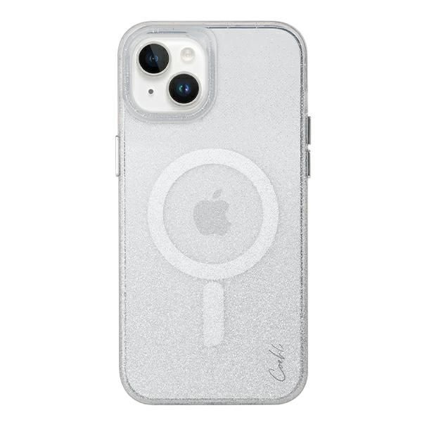 Etui Plus 6.7" Coehl Plus/ Lumino Silver Uniq Iphone Srebrny/Sparkling