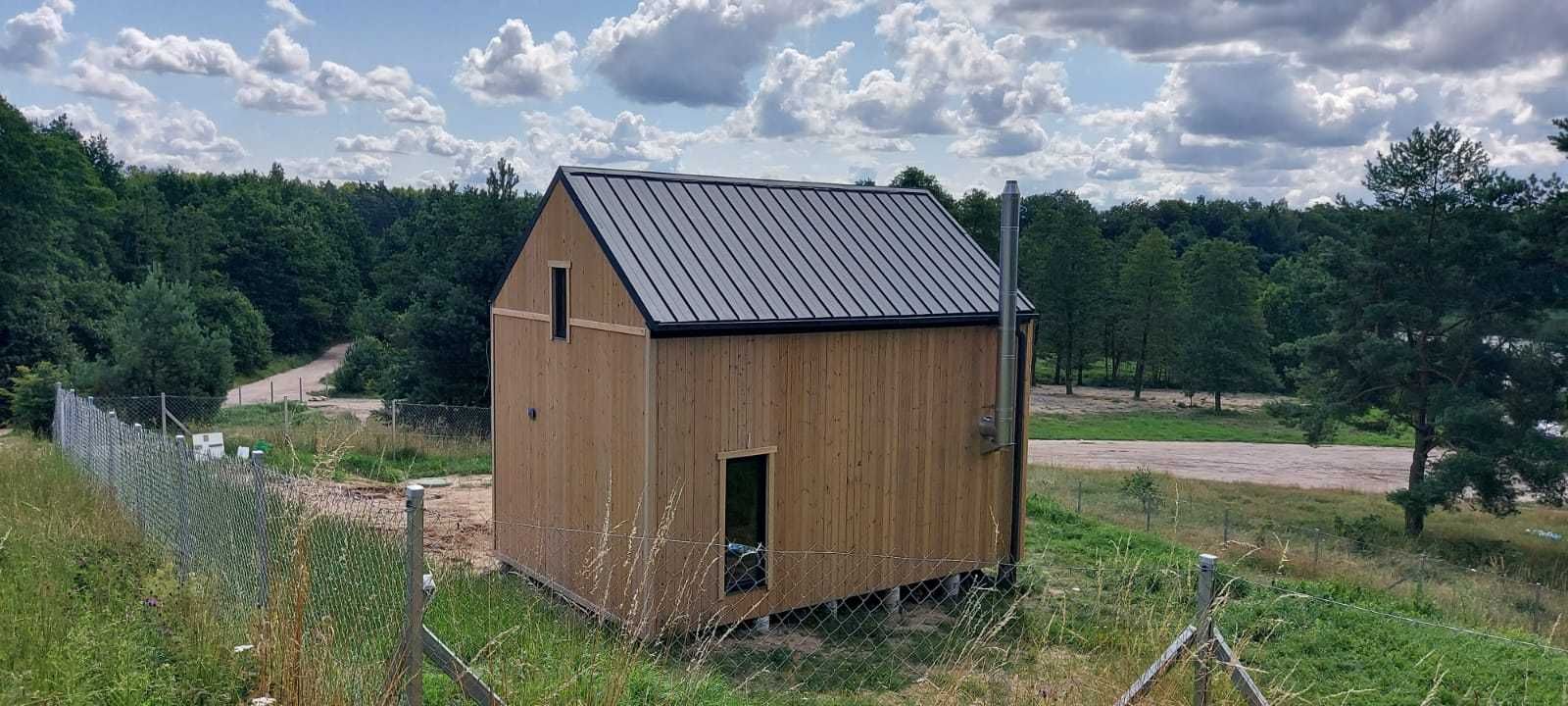 Domek letniskowy, dom domek drewniany na zgłoszenie 35m2 , 70 m2