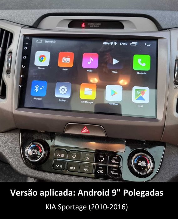 (NOVO) Rádio 2DIN • KIA Venga / Sportage / Optima • Android [4+32GB]