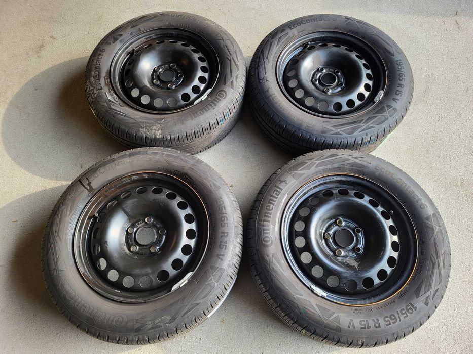 [L31] Koła letnie 15 Cali 5x105 Conti 195/65 Opel Astra IS37 +Czujniki